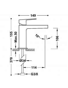 Bateria umywalkowa stojąca... 2