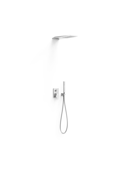 Zestaw baterii jednouchwytowej podtynkowej 2-drożnej Rapid-box prysznicowej TRES - PROJECT 21128005