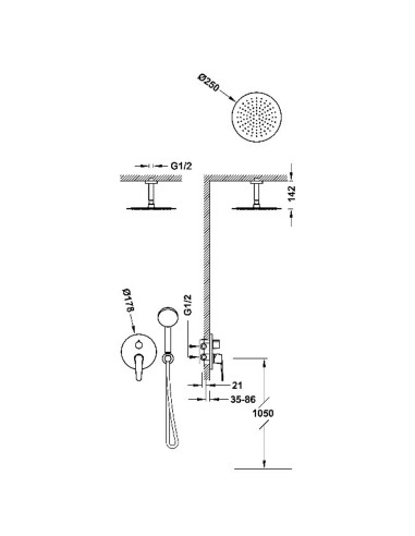 Zestaw baterii jednouchwytowej...