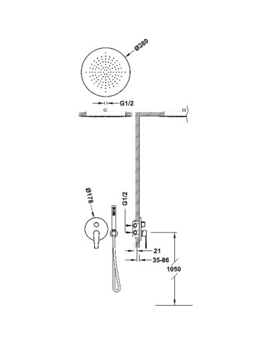 Zestaw baterii jednouchwytowej...