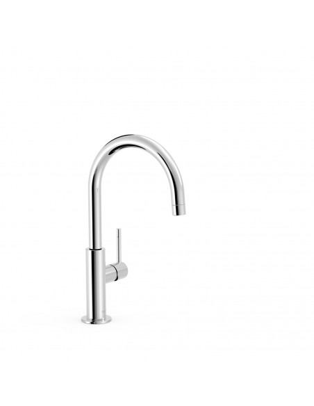 Bateria umywalkowa stojąca wysoka z boczną dźwignią TRES - STUDY 26290402