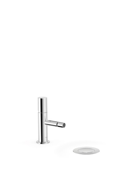 Bateria jednouchwytowa bidetowa z automatycznym spustem TRES - STUDY 26112001D