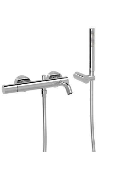 Bateria jednouchwytowa ścienna wannowa TRES - STUDY 26117001