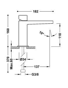 Bateria umywalkowa stojąca... 2