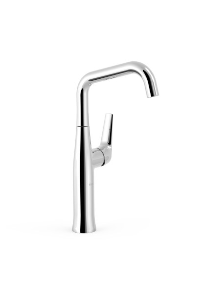 Bateria umywalkowa wysoka stojąca z boczną dźwignią TRES - FUJI 28164701