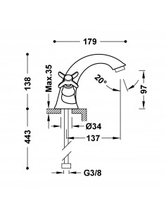 Bateria umywalkowa stojąca... 2