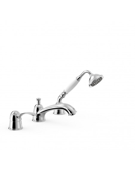 Bateria jednouchwytowa wannowa trzyotworowa TRES - Clasic 24214501