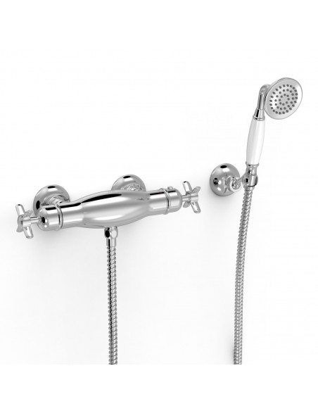 Bateria termostatyczna natryskowa ścienna TRES - Clasic 24216409