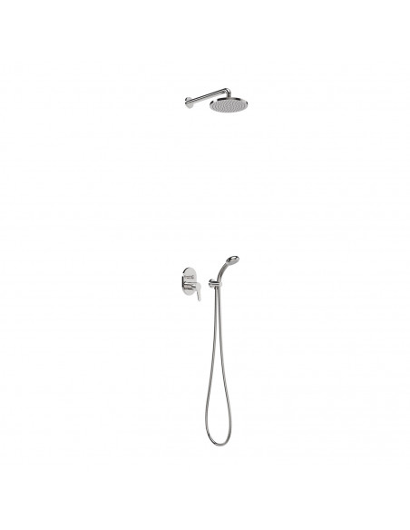 Zestaw baterii jednouchwytowej podtynkowej 2-drożnej TRES BASE 21599002