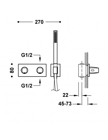 Zestaw baterii termostatycznej...