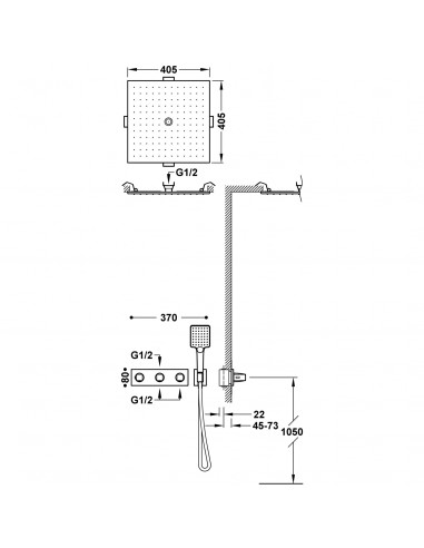 Zestaw baterii termostatycznej...