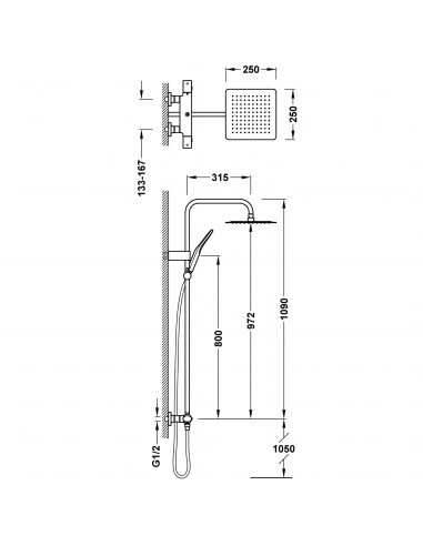 Zestaw baterii termostatycznej...