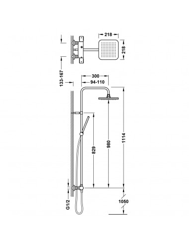 Zestaw baterii termostatycznej...