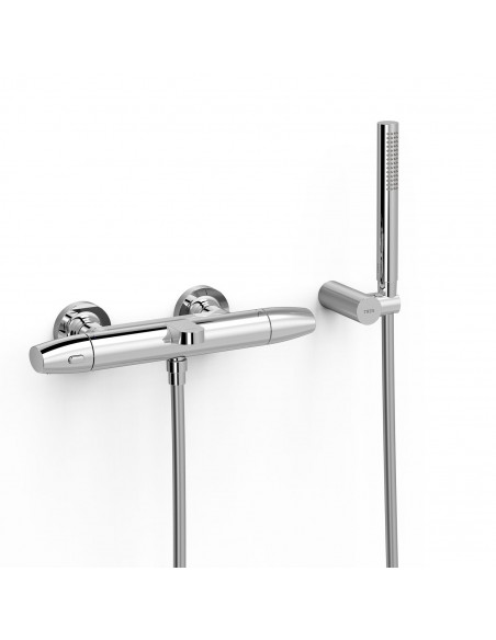 Bateria termostatyczna naścienna wannowo-prysznicowa Tres Over-wall 19017439