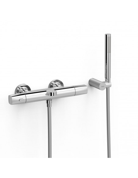 Bateria termostatyczna naścienna wannowo-prysznicowa Tres Over-wall 19017449