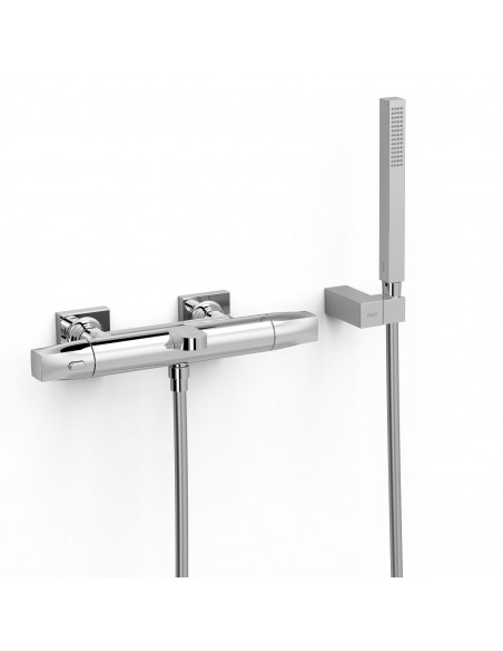 Bateria termostatyczna naścienna wannowo-prysznicowa Tres Over-wall 19017459