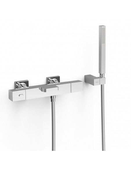 Bateria termostatyczna naścienna wannowo-prysznicowa Tres Over-wall 19017469