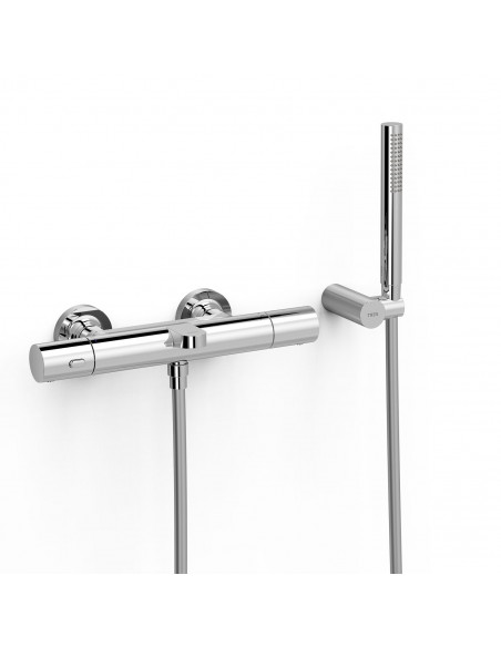 Bateria termostatyczna naścienna wannowo-prysznicowa Tres Over-wall 19017429