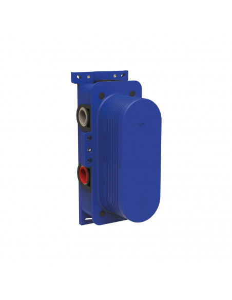 THERM-BOX Wpuszczany 2-drożny korpus poprzez Therm-Box z baterią termostatyczną prysznicową i wannową 20785001