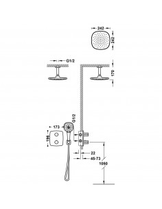 Zestaw baterii prysznicowej... 2
