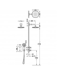 Zestaw baterii prysznicowej... 2