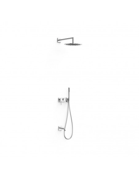 Bateria jednouchwytowa prysznicowa podtynkowa 3-drożna TRES 3V 21027313