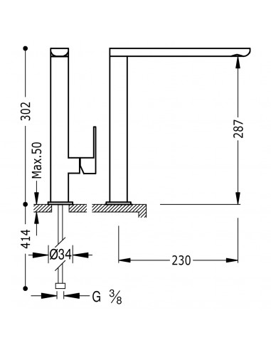 Bateria kuchenna jednouchwytowa...
