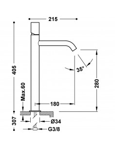 Bateria umywalkowa wysoka... 2
