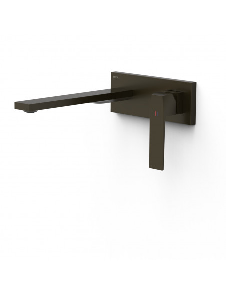 Elementy zewnętrzne do podtynkowego korpusu baterii umywalkowej TRES - SLIM 20230032KMB