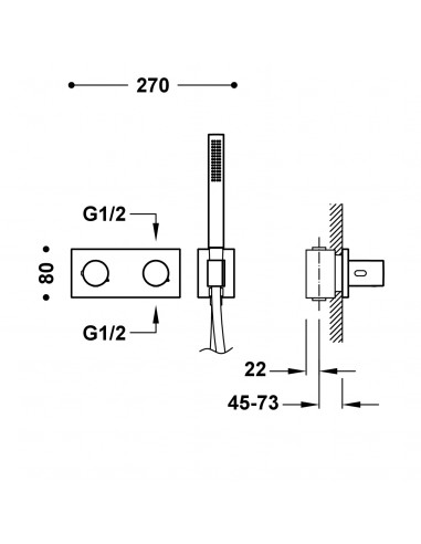 Zestaw baterii termostatycznej...