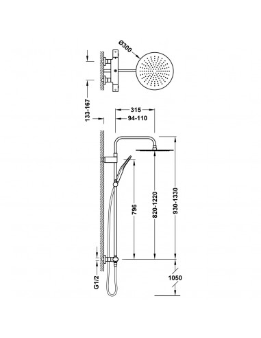 Zestaw baterii termostatycznej... Zestaw baterii termostatycznej...
