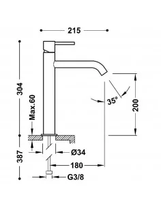 Bateria umywalkowa wysoka... 2