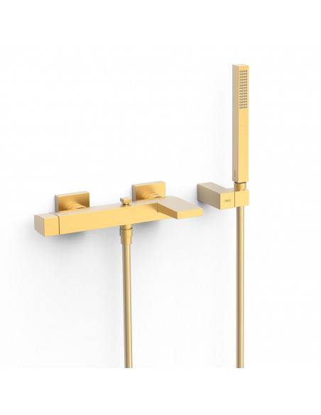 Bateria wannowa jednouchwytowa ścienna TRES - SLIM 20217001OM