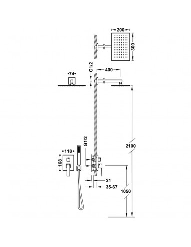 Zestaw baterii jednouchwytowej...