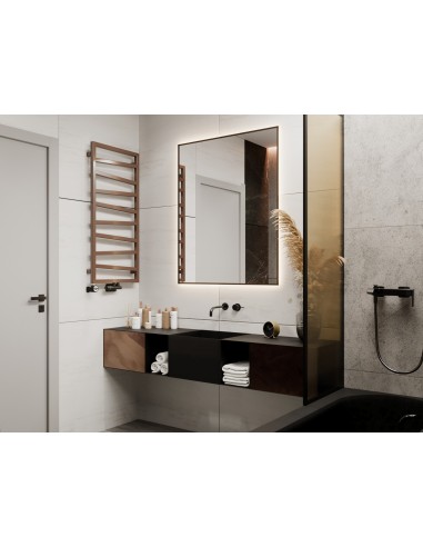 Terma Technologie Grzejnik łazienkowy ZIGZAG 835x500 biały WGZIG083550