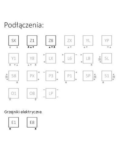 Terma Technologie Grzejnik łazienkowy ZIGZAG 600x500 biały WGZIG060050