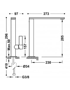 Bateria umywalkowa stojąca... 2