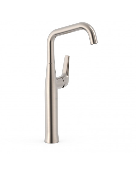 Bateria umywalkowa wysoka XXL stojąca z boczną dźwignią TRES - FUJI 28184701AC