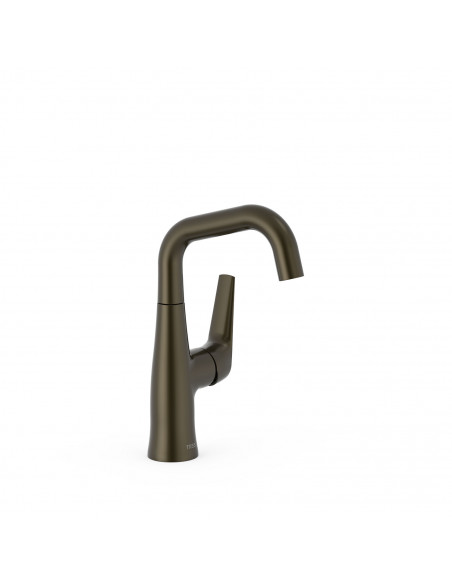 Bateria umywalkowa stojąca z boczną dźwignią TRES - FUJI 28144701KMB