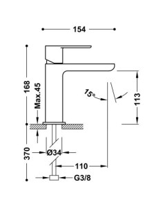 Bateria umywalkowa stojąca... 2