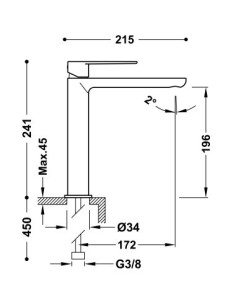 Bateria umywalkowa stojąca... 2