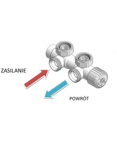 Zestaw termostatyczny Integra All In One Vario Term AIGS0205CFK/L(PEX) trójosiowy grafit strukturalny lewy - zdjęcie 2