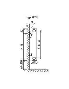 Grzejnik Purmo Plan Compact FC11 600x700 2