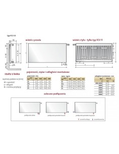 Grzejnik Purmo Plan Ventil Compact FCV33 300X400 F0A333004011300 2
