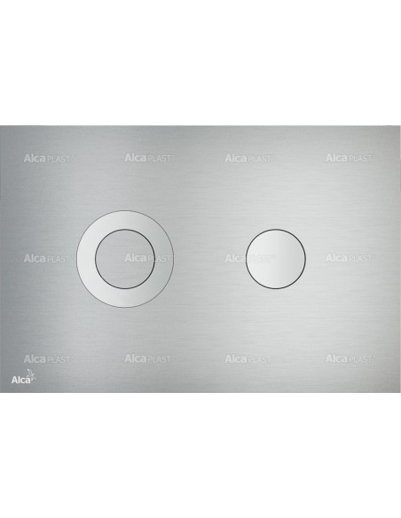 Alcaplast Przycisk sterujący do systemów podtynkowych, metal-mat/połysk TURN