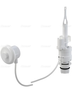 Alcaplast Zdalne pneumatyczne spłukiwanie – ręczne, bíałe, zabudowa: do ściany MPO10