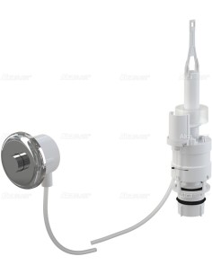 Alcaplast Zdalne pneumatyczne spłukiwanie – ręczne, chrom-połysk, zabudowa: do ściany MPO11