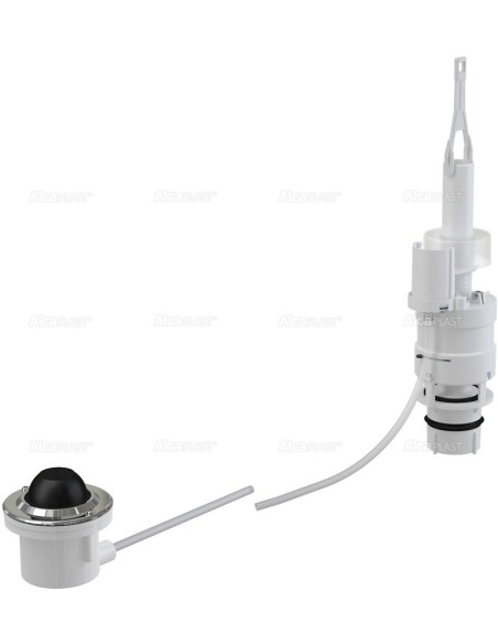 Zdalne pneumatyczne spłukiwanie – nożne, metal, zabudowa: do podłogi MPO12