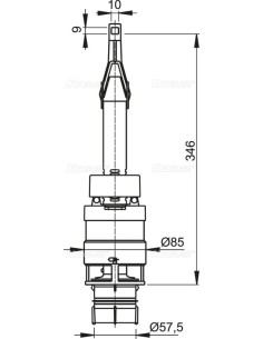 Alcaplast Zawór spustowy do A100, A101, A102 A06 2