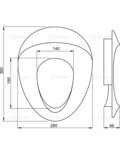 Alcaplast Deska sedesowa – wkładka dziecięca A68 2